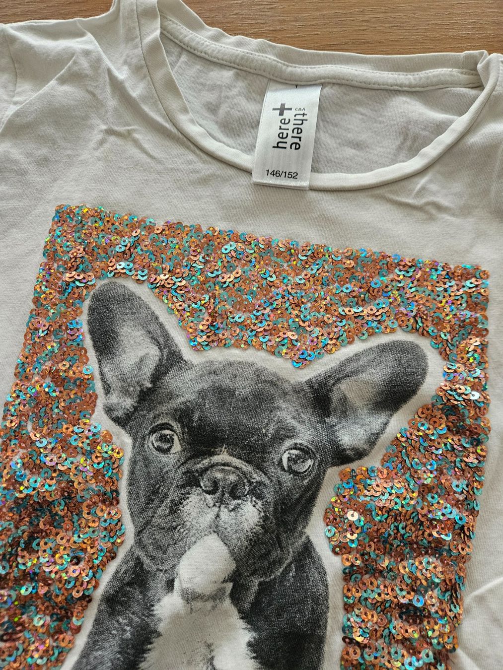 C&A Camicette, T-shirt & Top: Tshirt Hund Gr. 140-146 – Usato da Engelburg venduto da ynnoc19 1