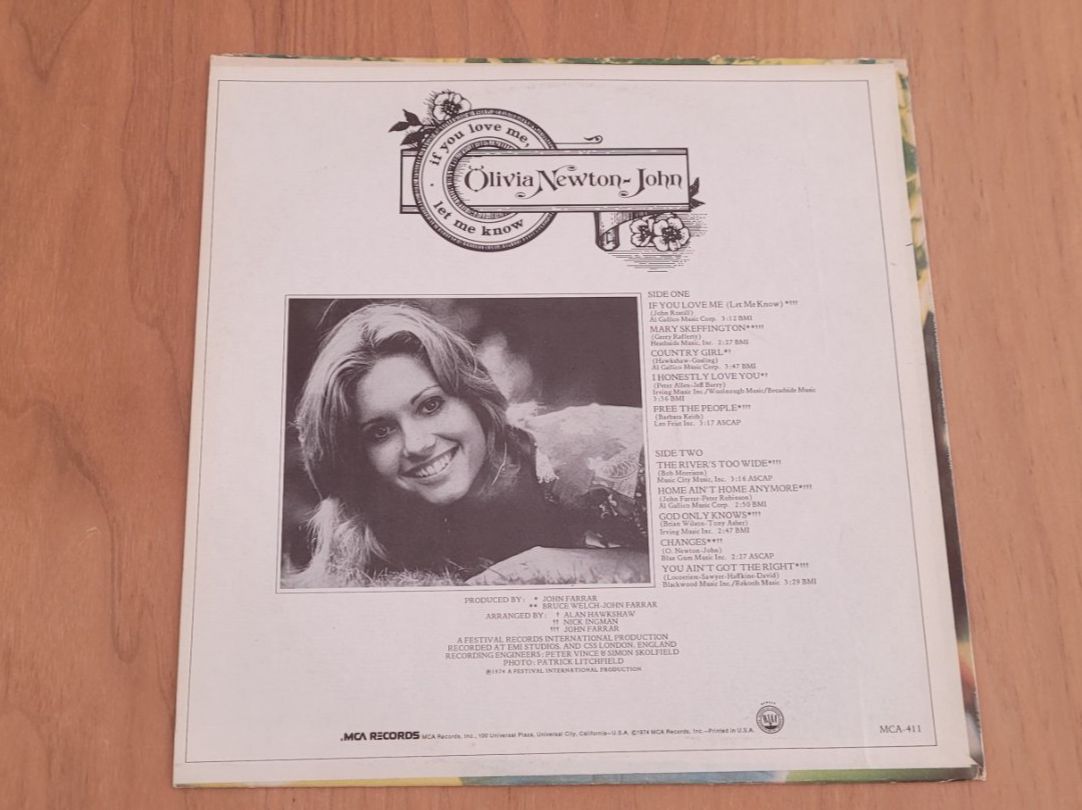 Vinyles: LP Olivia Newton John – D'occasion à Martigny par MZ-67 1