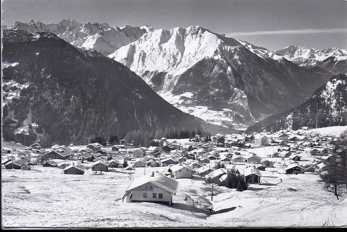Cartoline postali: VERBIER, le village en hiver – Usato da Les Verrières venduto da Scampi0