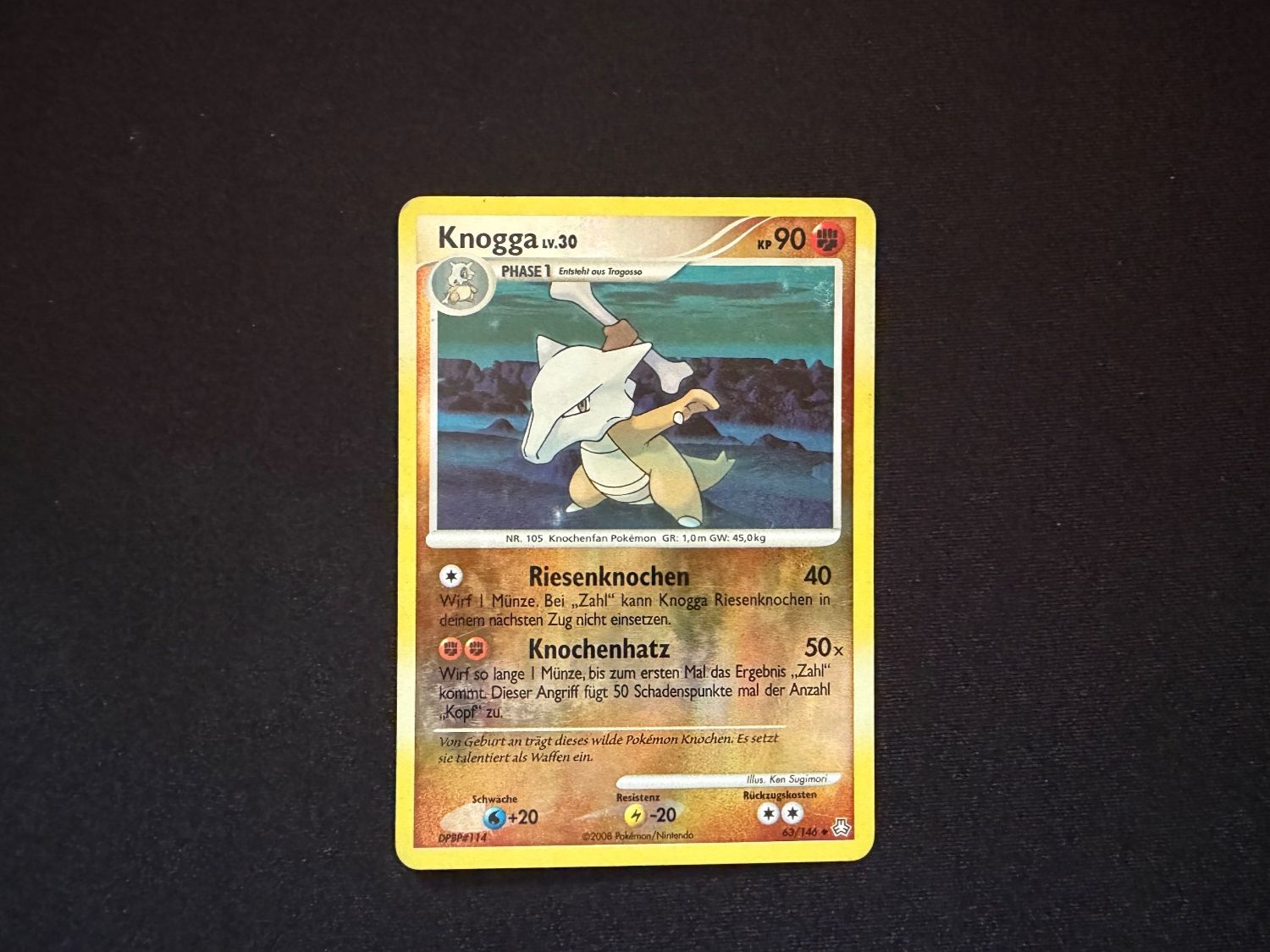 Pokémon Cartes à collectionner: Knogga / 63/140 – D'occasion à Zürich par mountainwizard00