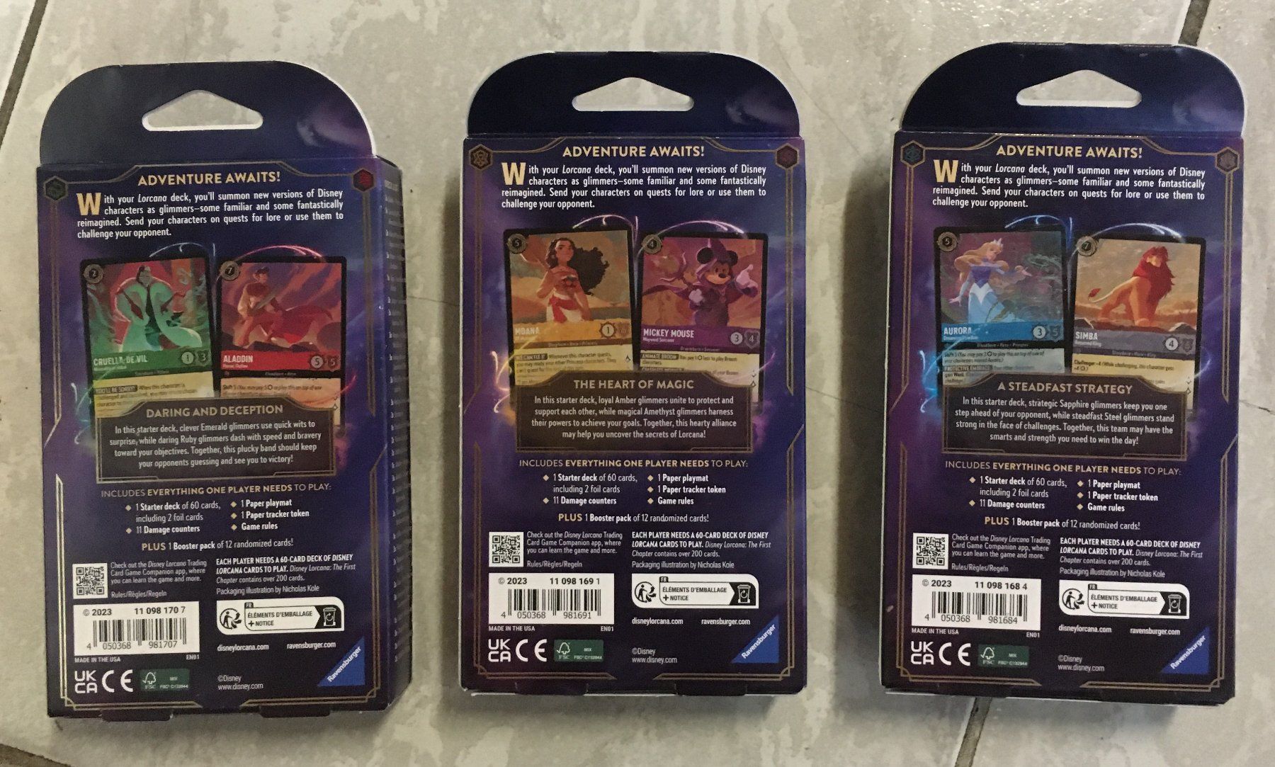 Disney Carte collezionabili: TCG Lorcana 1st Print Display Bundle EN – Nuovo e nell'imballaggio originale da Biel/Bienne venduto da DigiPok 7