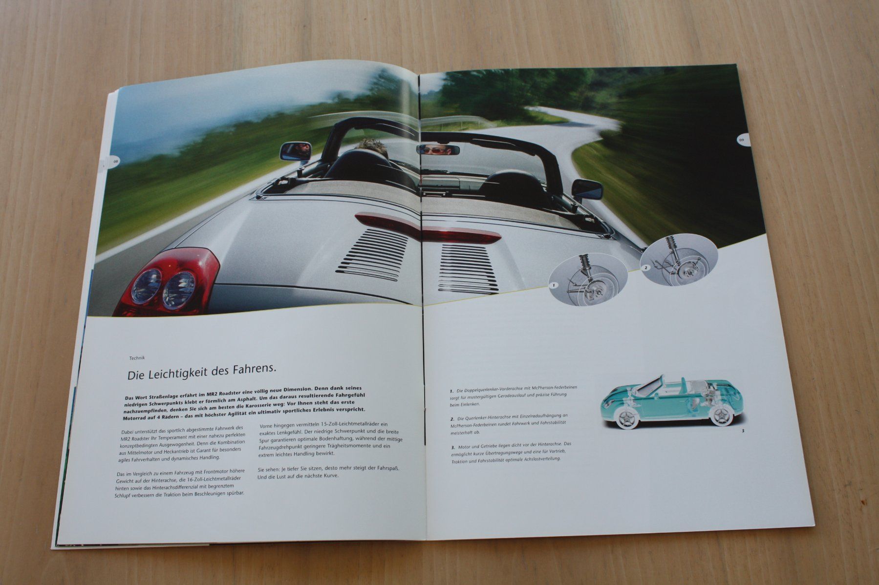 Toyota Dokumente: Toyota MR2 Roadster Prospekt 10/2002 – Gebraucht aus Wikon von erwin400 4