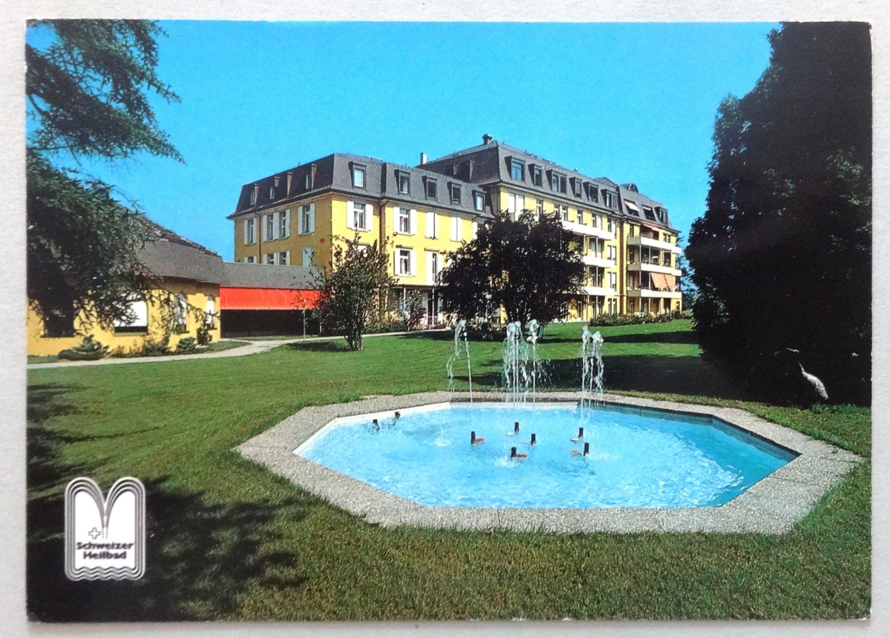 Cartoline postali: Park-Hotel am Rhein, Rheinfelden – Usato da Fétigny venduto da Billy2miny
