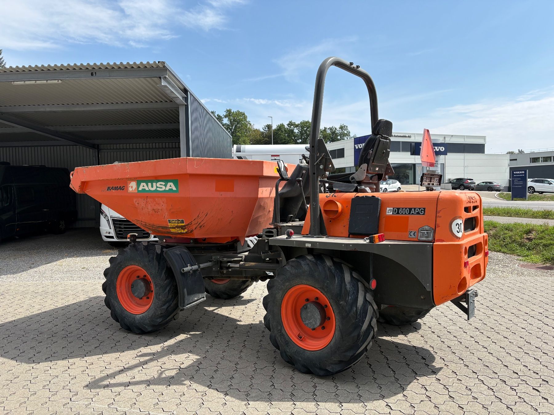 Bagger: Raddumper Ausa D 600 – Gebraucht aus St. Erhard von Bre-26