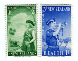 Briefmarken "Pfadfinder". Neuseeland