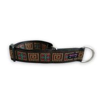 Zugstopp Hundehalsband 3.8cm breit "Dusty" handgemacht