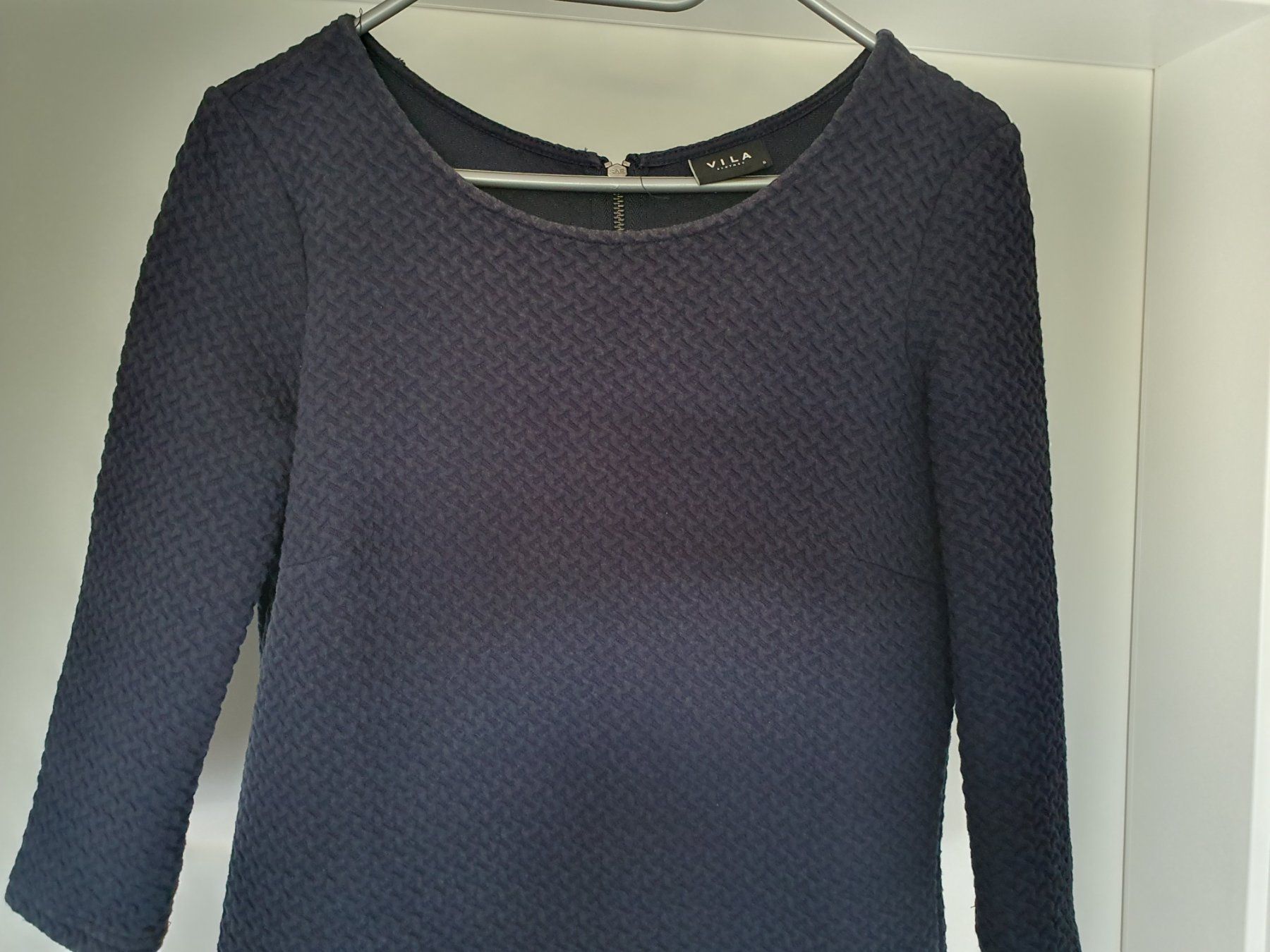 Vila Vestiti: Vila Kleid Gr. S, dunkelblau – Nuovo (secondo la descrizione) da Heinrichswil venduto da sabi2809 1
