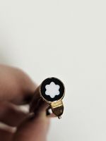 Kugelschreiber Montblanc Meisterstück schwarz Gold