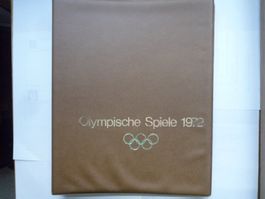 Ordner mit Ersttagesbriefen Olympische Spiele 1972 (15 Stk.)