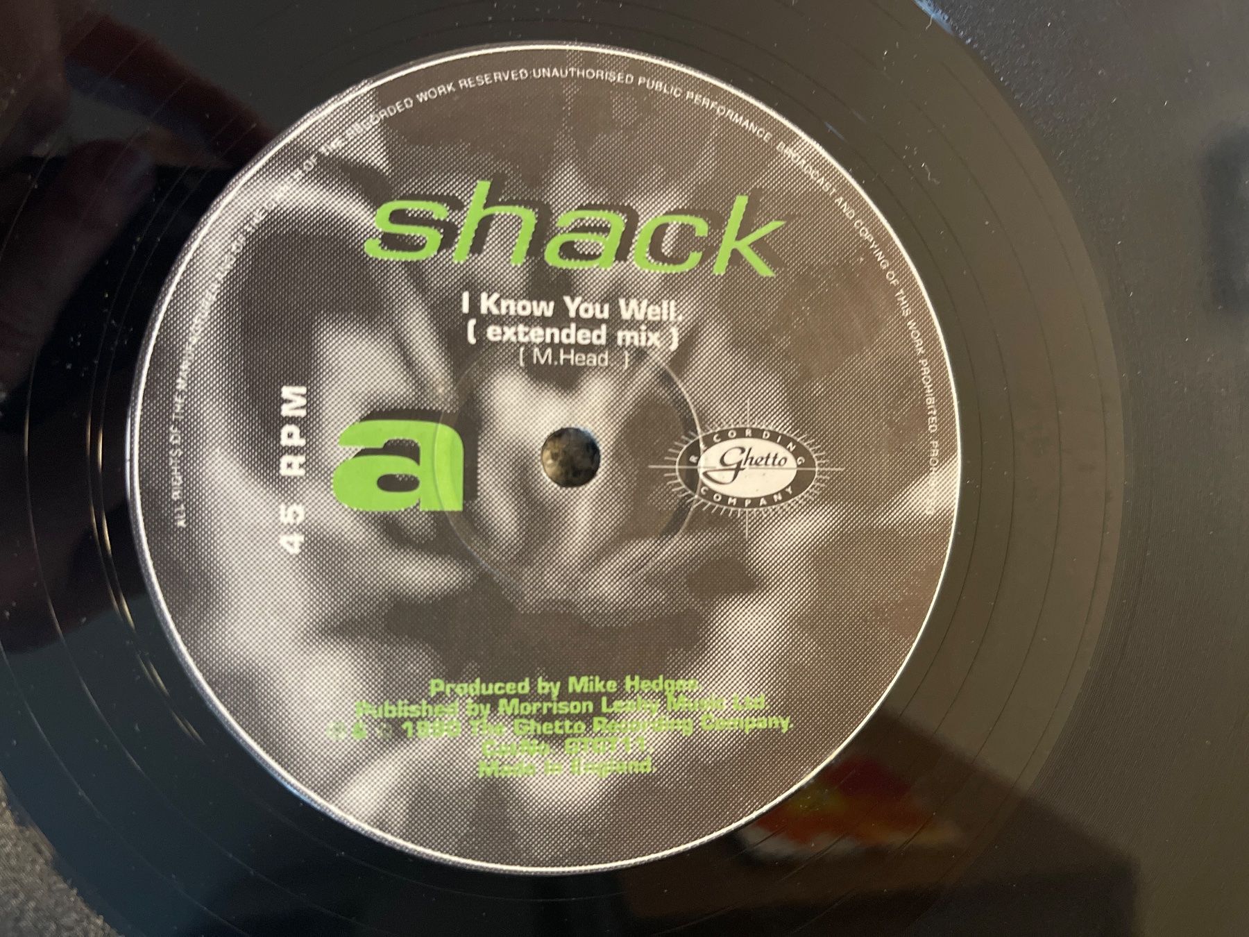 Dischi in vinile: A111/Shack - I Know You Well – Usato da Frutigen venduto da Philippe_jsp 2