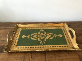 Florentinisches Tablett Serviertablett