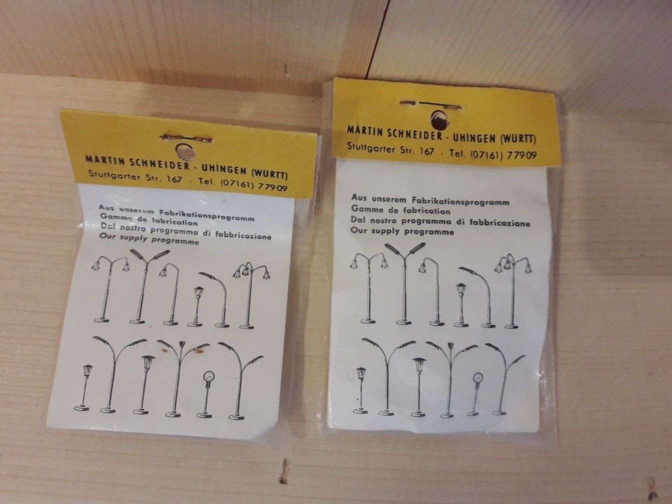 Modelleisenbahnen: Schneider : portes câbles, 20 pièces – Neu und originalverpackt aus Buttes von Cafe2005