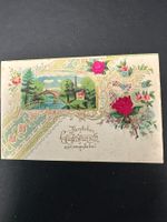 fünf verschiedene Neujahrskarten 1900-1915