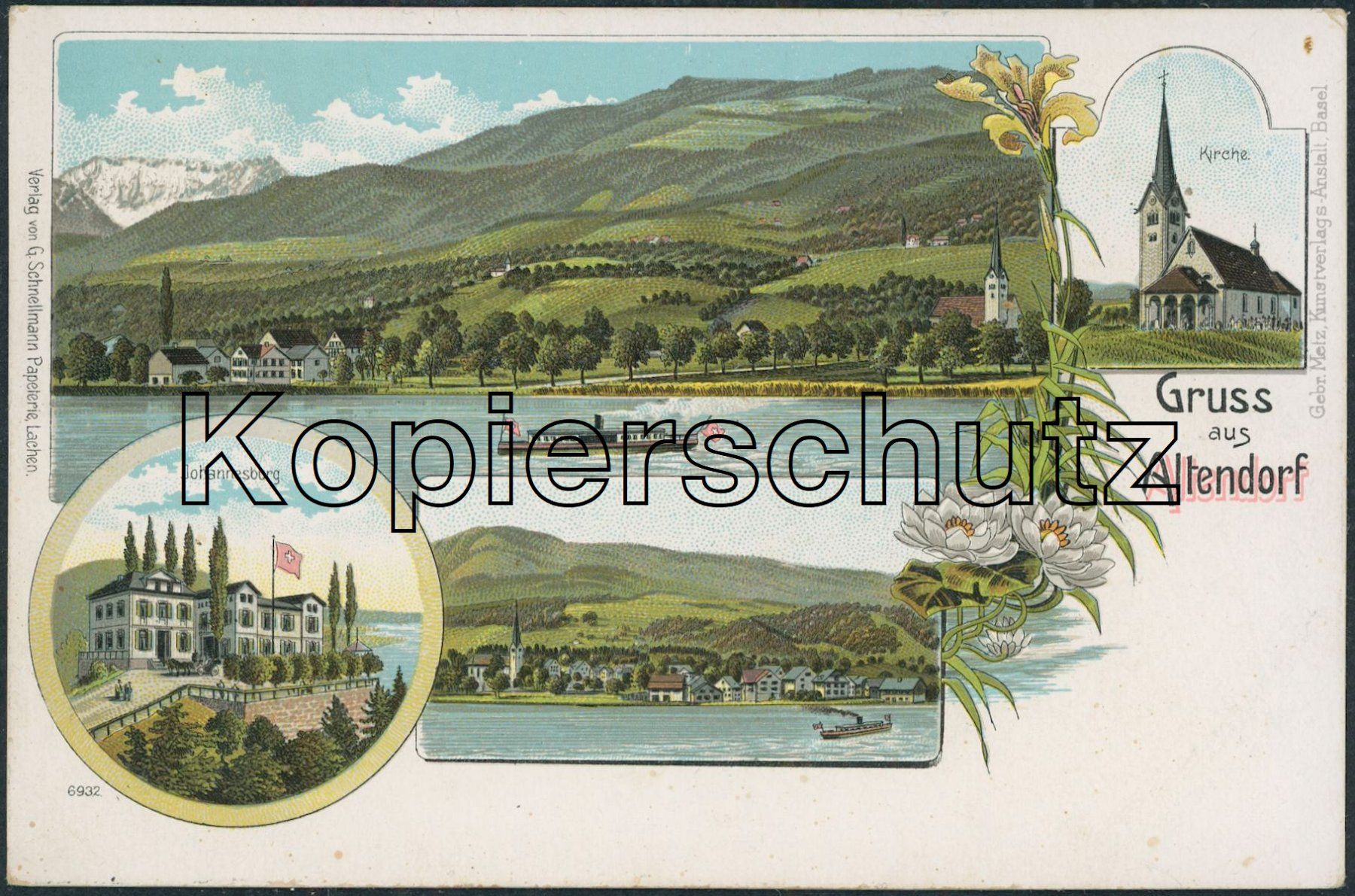 Ansichtskarten: SZ Altendorf - Litho – Neu (gemäss Beschreibung) aus Schindellegi von dormay