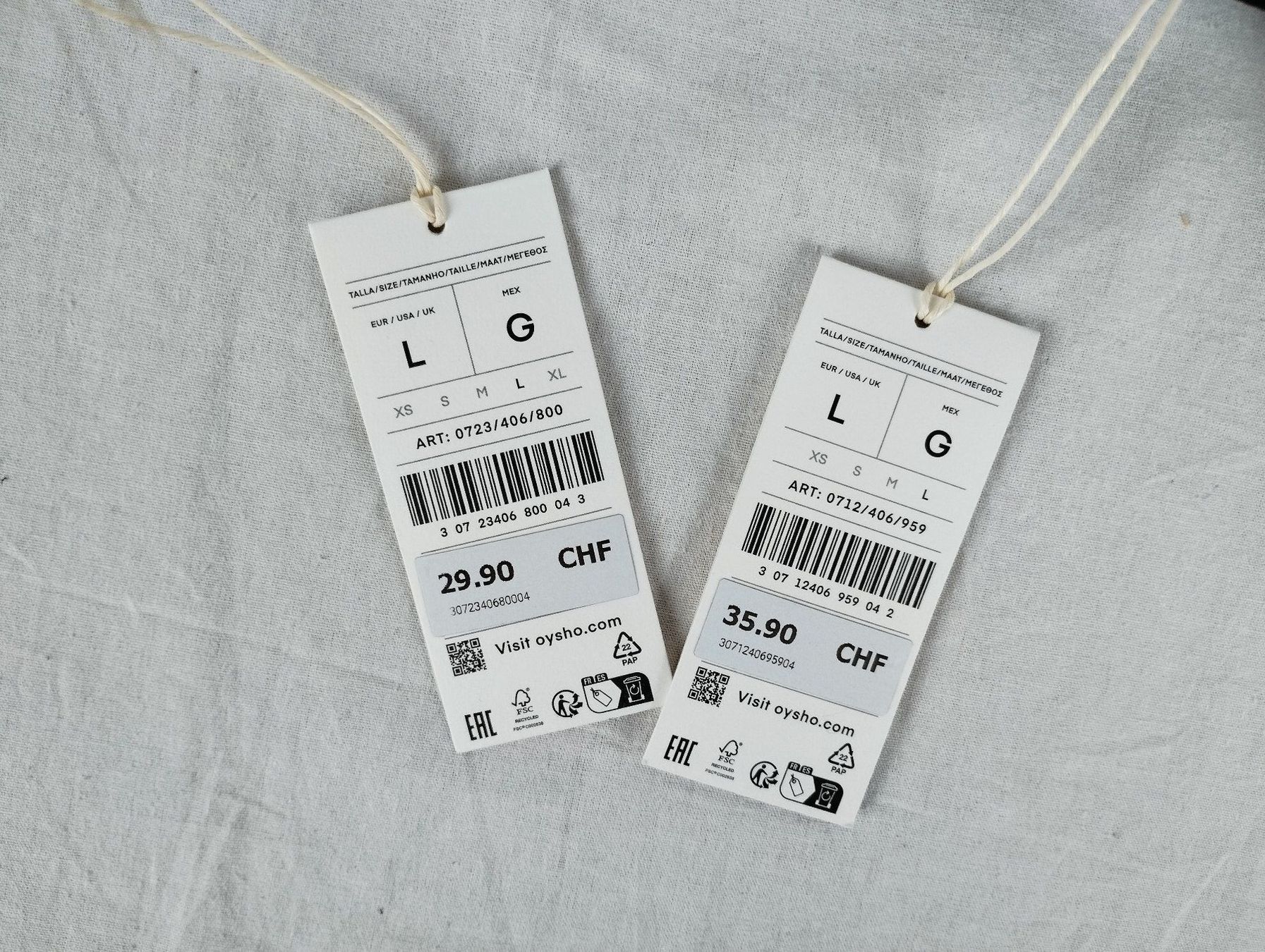 Oysho Maillots de bain & Bikinis: OYSHO Bikini Gr. L – Neuf (Voir description) à Schübelbach par Restwert_Schubelbach 5