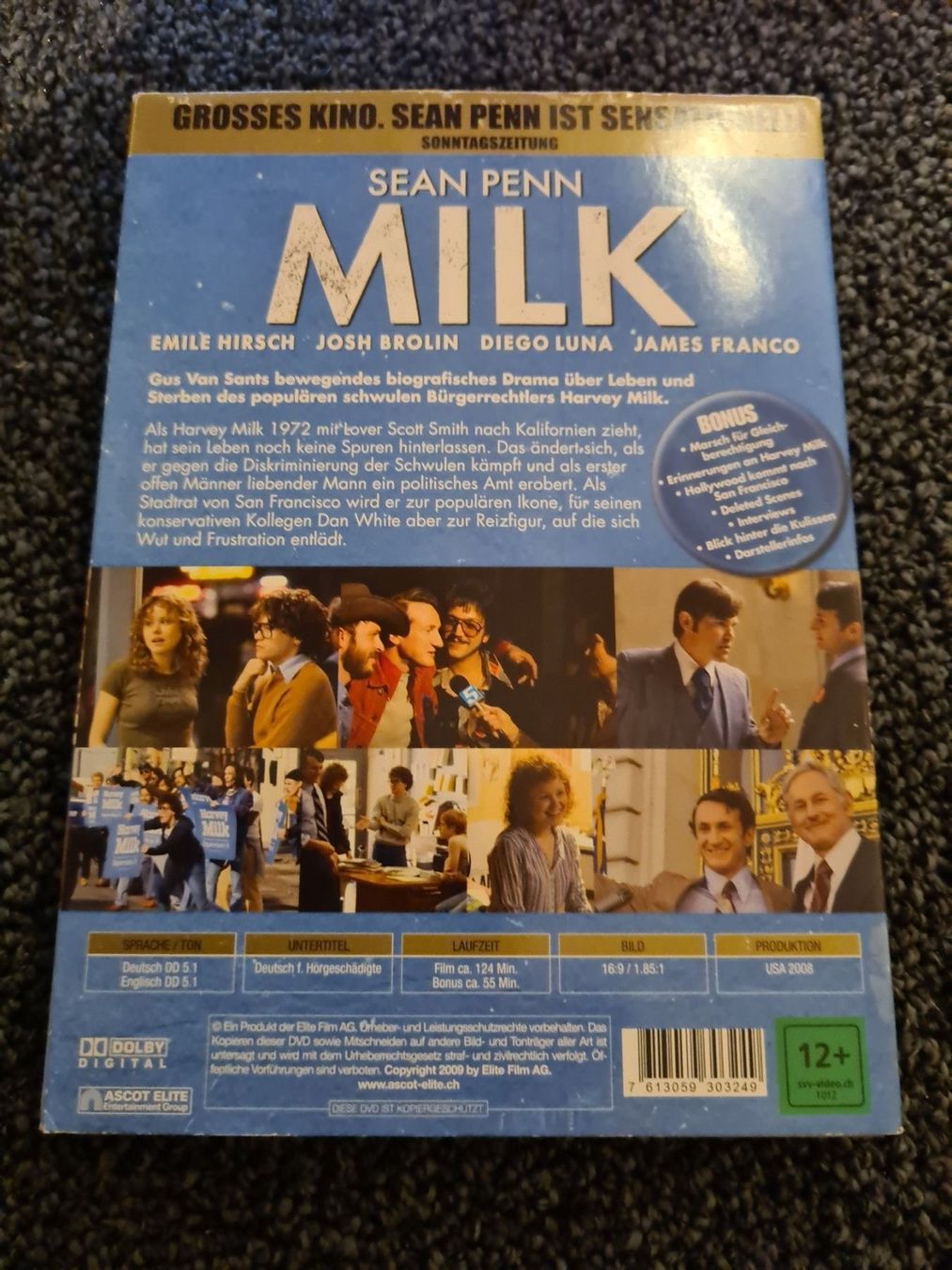 Tutti i DVDs: MILK (10394) – Usato da Ruswil venduto da jan_bxl5 1