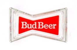 Aschenbecher aus Glas « Bud Beer - Red Stripe » - 20.0cm