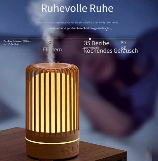 Diffusori di oli essenziali: Duft-Diffuser mit Holz-Look-Design 🌬️. – Nuovo e nell'imballaggio originale da Olten venduto da FloraAroma 3