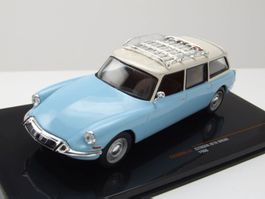 Citroën ID 19 Break 1958-1969 hellblau / weiss  1:43 von IXO