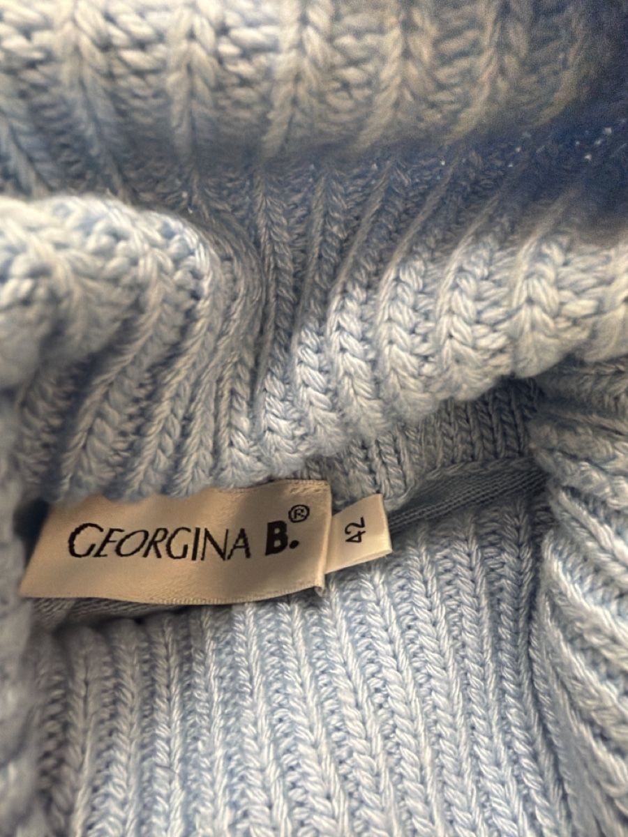 Maglioni & Felpe: Georgina B. Rollkragenpullover hellblau Grösse 42 – Nuovo (secondo la descrizione) da Samstagern venduto da UM94 3