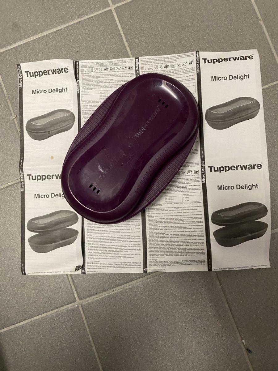Tupperware Contenitori & Simili: Tupperware Micro Delight, Mikrowellengeschirr, Omeletto – Usato da Ossingen venduto da Blabaer 2