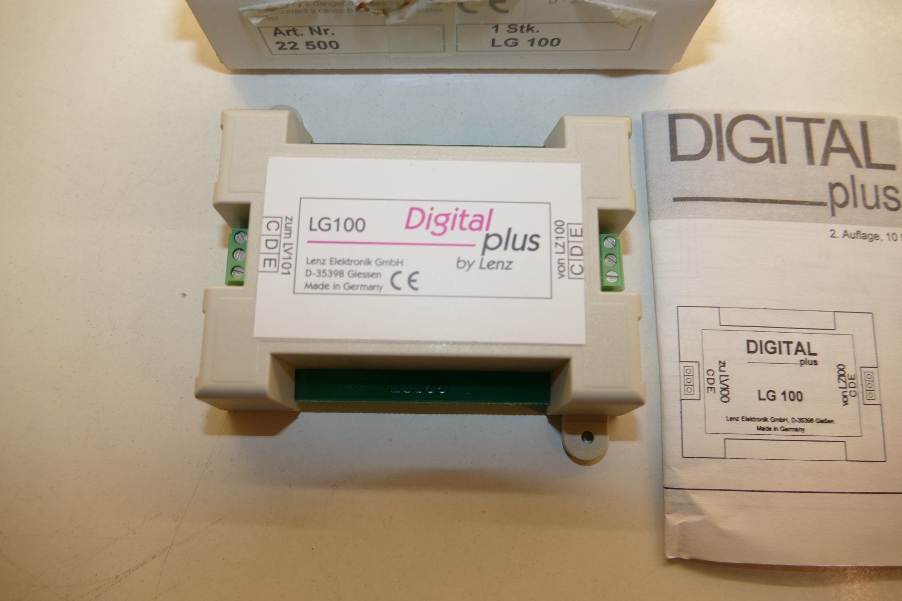 Lenz Modellini di ferrovie: Lenz Digital Plus: Bremsmodul LG100 – Nuovo (secondo la descrizione) da Niederhasli venduto da rail-duerst 2