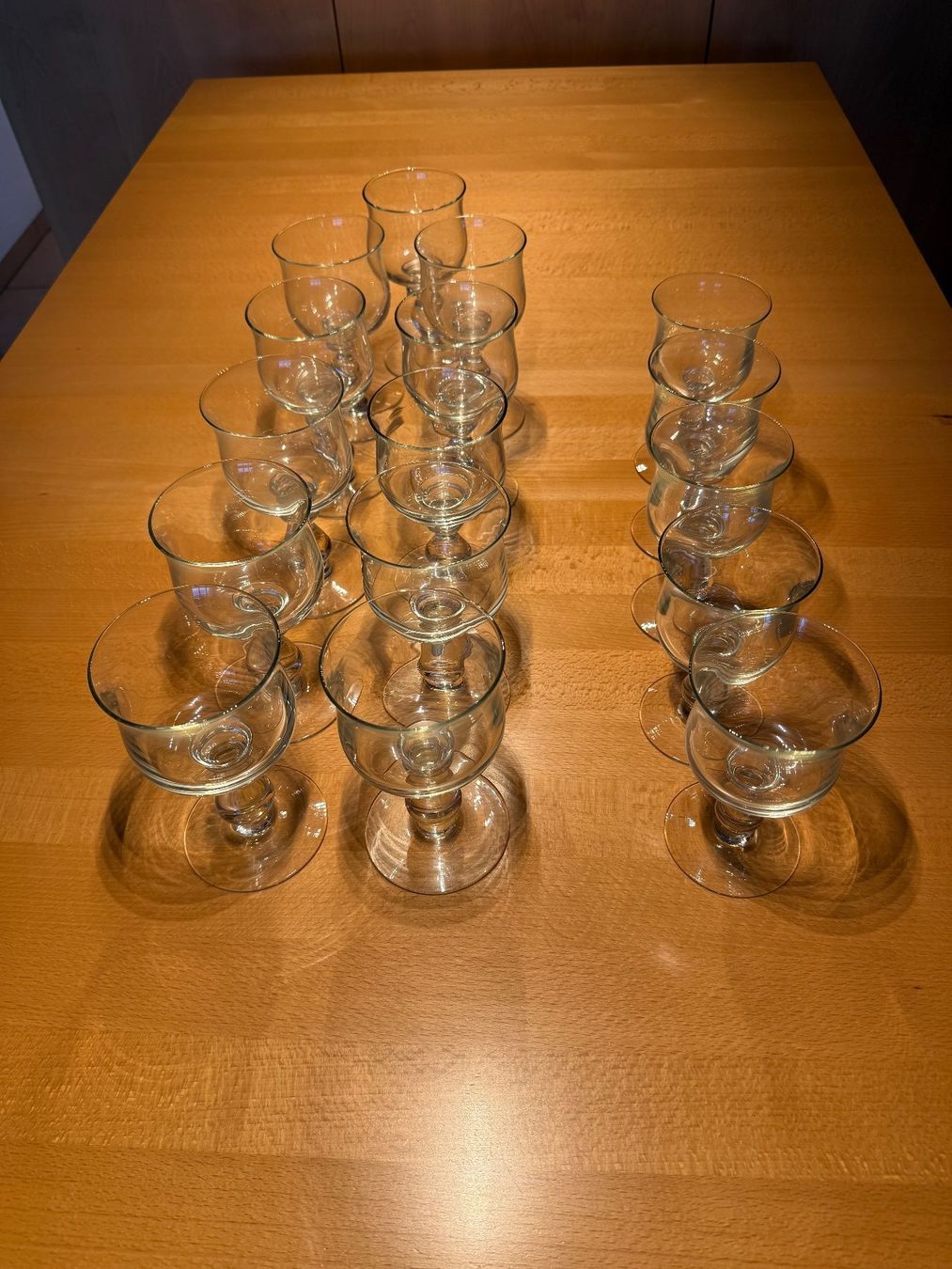 Bicchieri: Schnapsgläser; Weinkelche – Usato da Gunten venduto da molinax