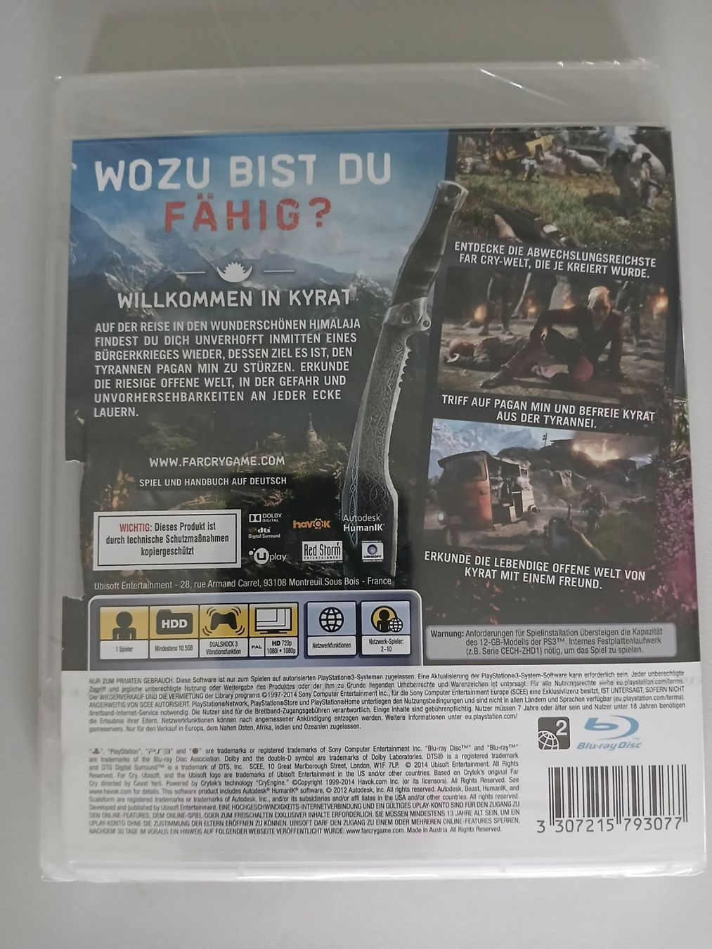 Sony Giochi: Far Cry 4 PlayStation 3 PS3 NEU – Nuovo e nell'imballaggio originale da Einsiedeln venduto da Trader998 1