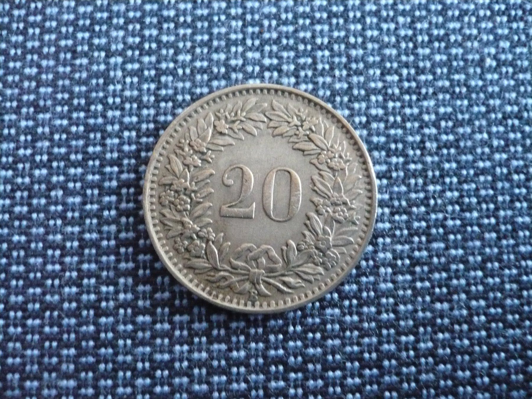Toutes les monnaies: 20 Rappen 1943 – D'occasion à Winterthur par kormorans 1