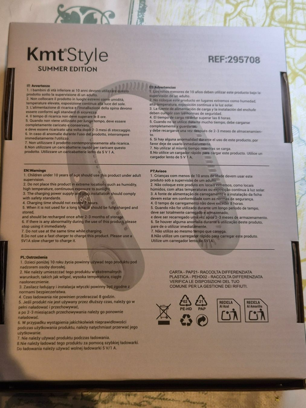Ventilatori: KmtStyle Sommeredition Nackenventilator Neu – Nuovo e nell'imballaggio originale da Losone venduto da bal_gfp6 8