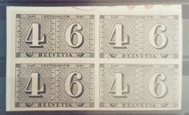 2050) W15, aus Sonderblock im 4-Block postfrisch