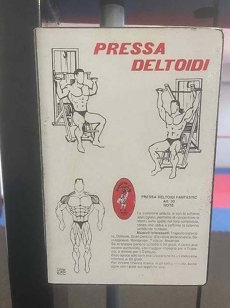 Hometrainer: Shoulder press PANATTA - Pressa deltoidi – Usato da Chiasso venduto da joi_yyw8 2