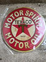 Texaco motor spirit benzin Tankstelle werbung reklame