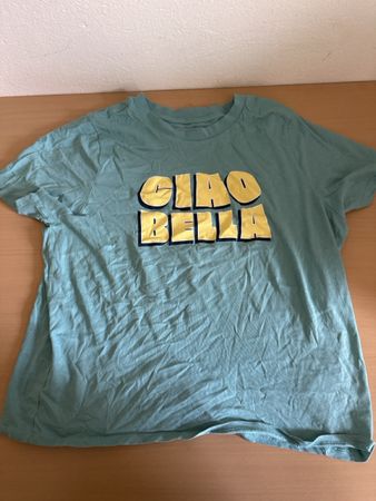 T-shirt Primark Cares Relaxed Fit taille L bleu