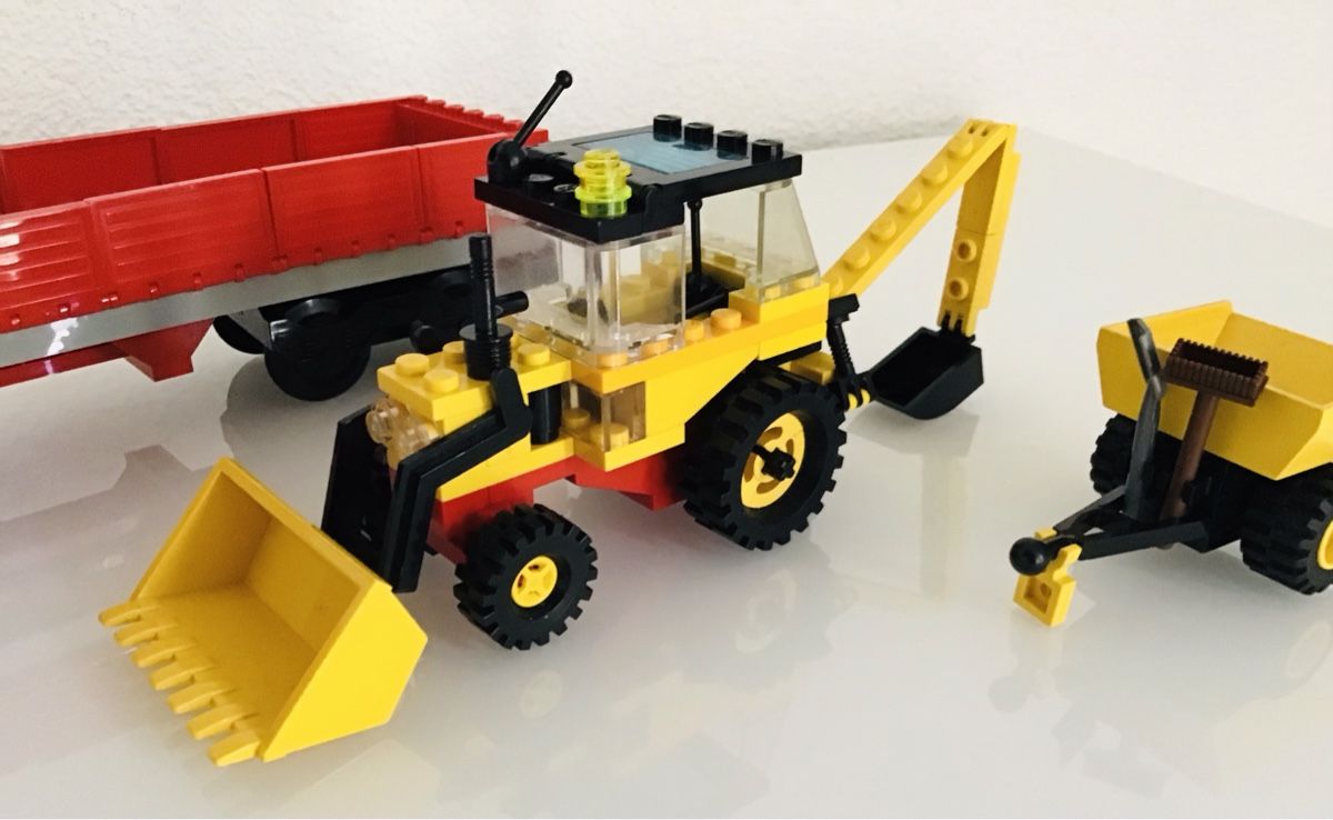 Lego Kit di costruzioni: LEGO 4543 Flachbeetwagen mit Traktor – Usato da Rodersdorf venduto da alfa03 2