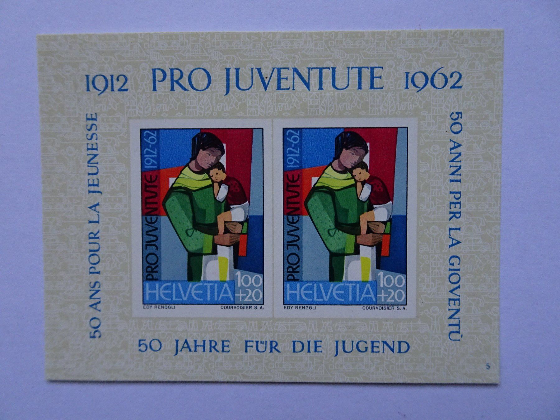 Tous les timbres: PJ 1962* – Neuf (Voir description) à Aadorf par Chnorli-Furz