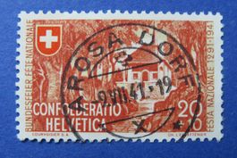 20 Rp.Pro Patria 1941 - Top-Vollstempel  AROSA DORF GR
