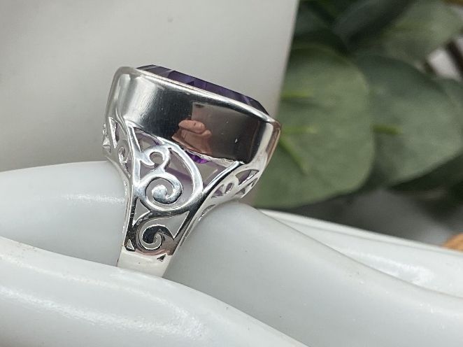 Anelli: Super Amethystring, sehr solide Qualität, Gr.56 – Nuovo (secondo la descrizione) da Luzern venduto da S.Kern01 4