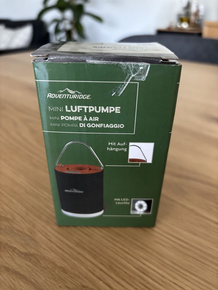 Laborzubehör: Mini Air Pump - New in Box - Great for Camping! – Neu und originalverpackt aus Mellingen von Guilhermefurlan