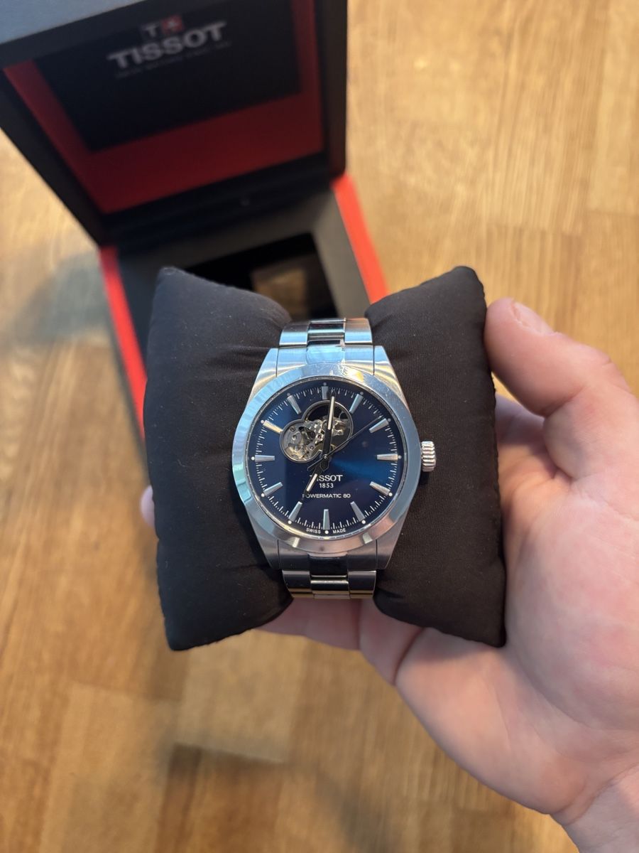Tissot Orologi: Tissot gentleman openheart powermatic – Usato da Zofingen venduto da bacholi