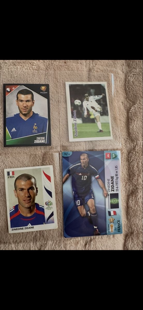 Panini Cartes à collectionner: 4sticker von Zidane – Neuf (Voir description) à Buchs AG par nik_n86f