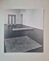 Carl Andre Original Press Photo