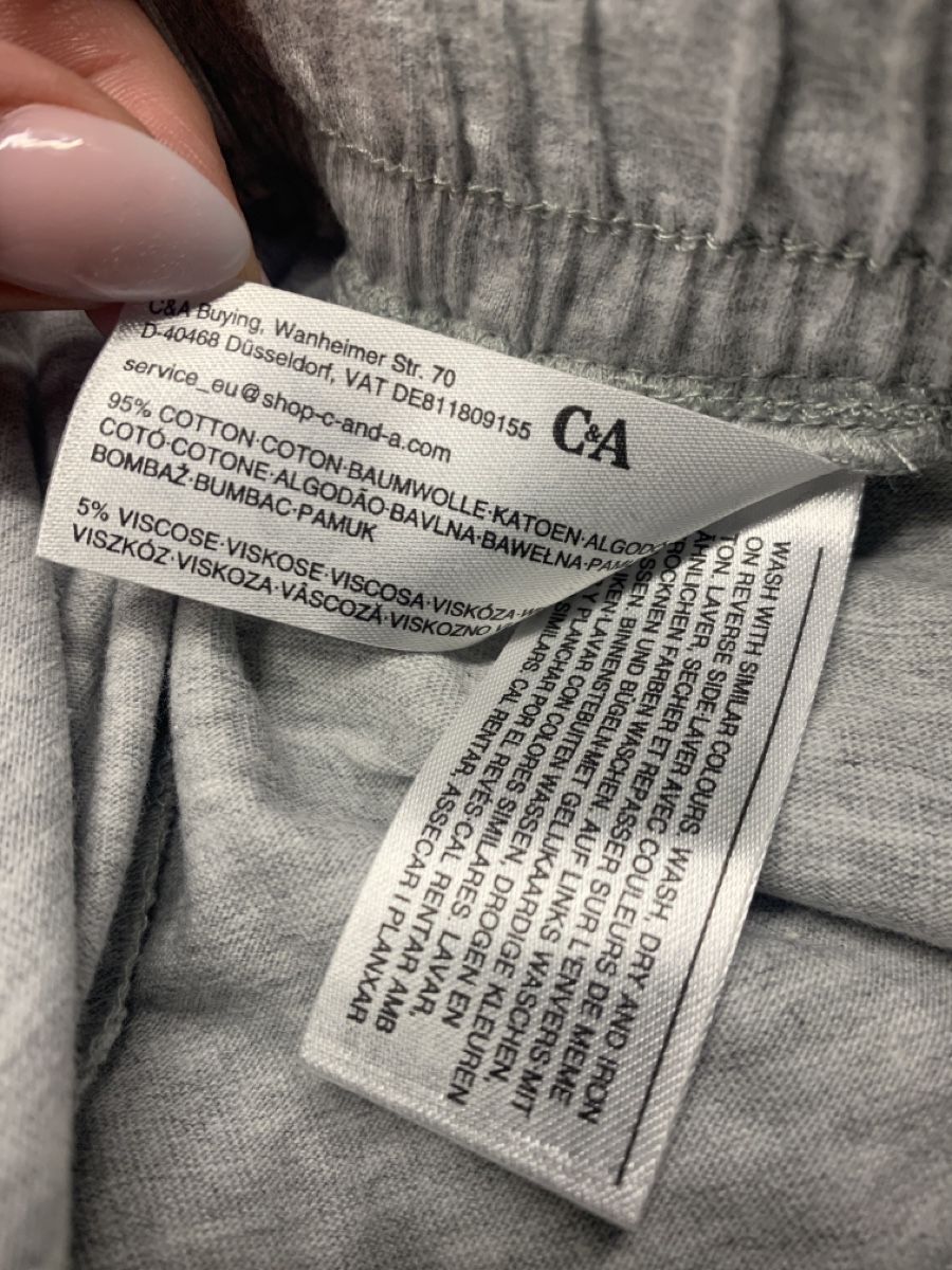 C&A Pantaloni: Kurze graue Hose Gr. 116, C&A – Usato da Buus venduto da 2013dp 3