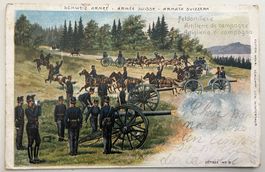 Schweiz. Armee Feldartillerie - Armée suisse Artillerie de