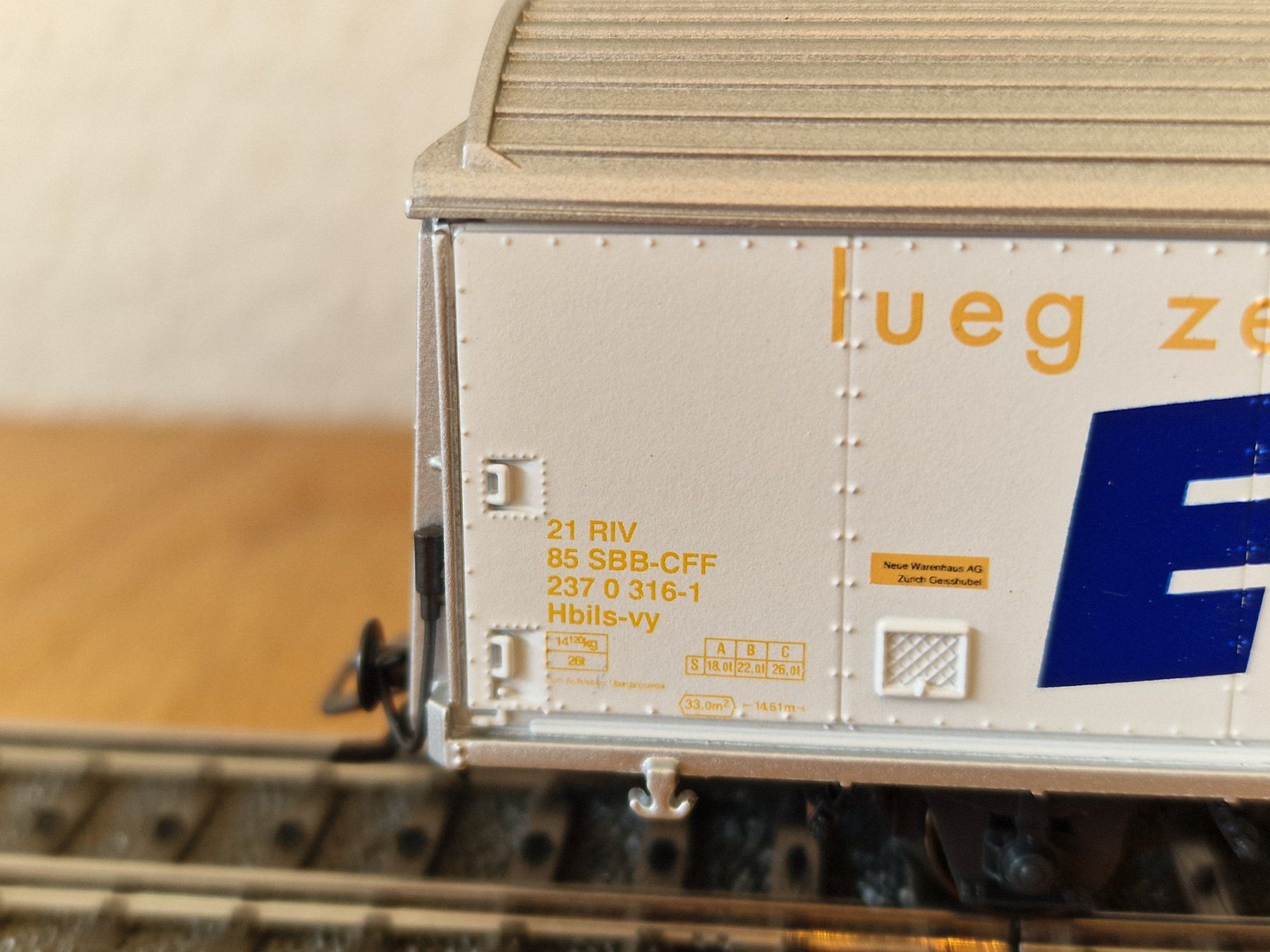 Märklin Modellini di ferrovie: SBB EPA Güterwagen H0 – Usato da Matten b. Interlaken venduto da lor_hr9w 3