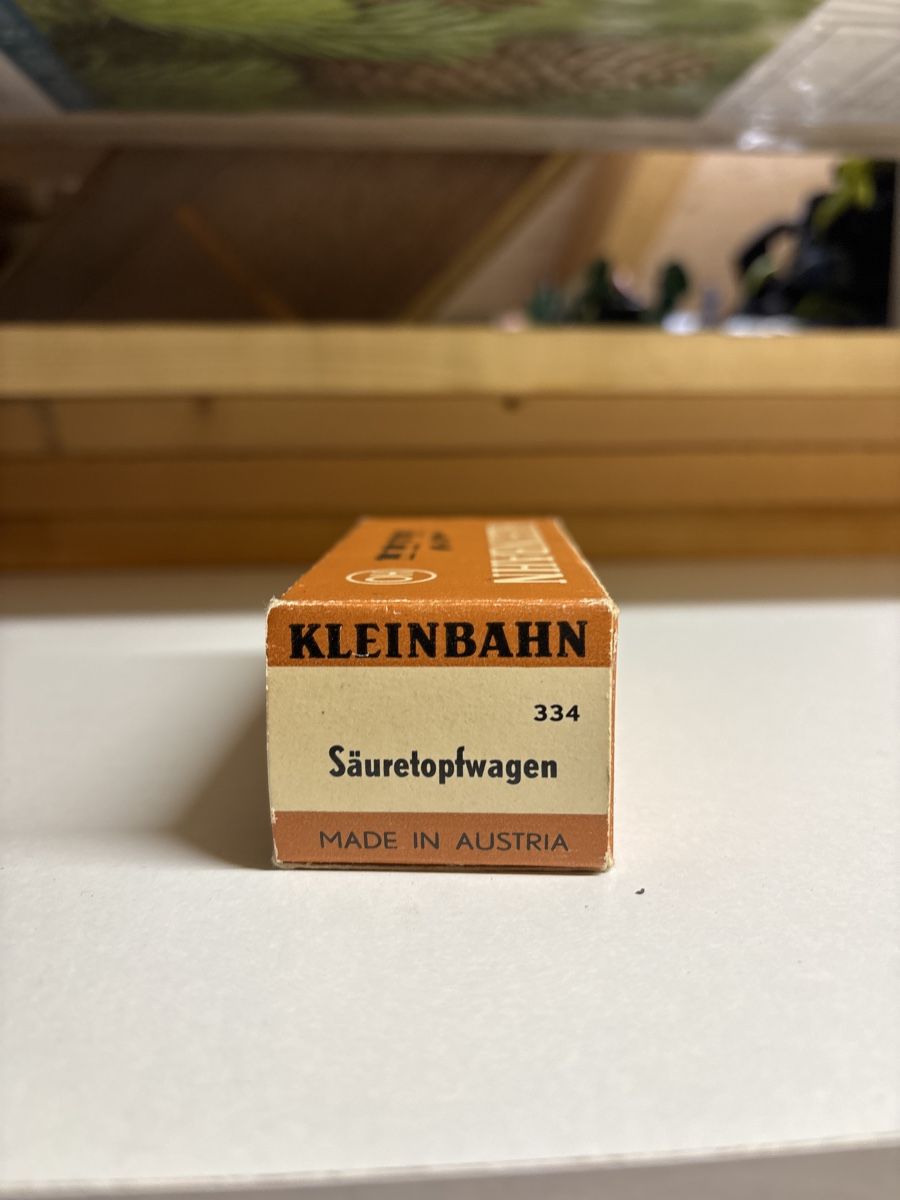 Kleinbahn Modellini di ferrovie: Kleinbahn 334 Säuretopfwagen – Usato da Rothenburg venduto da Vanzonk