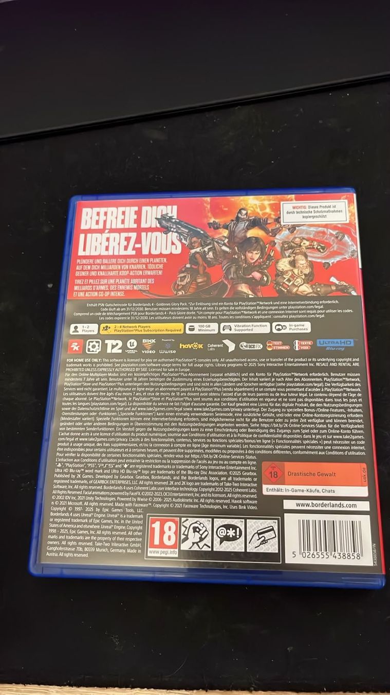 Giochi: Borderlands 4 PS5 – Usato da Onex venduto da DanielaD.S. 1