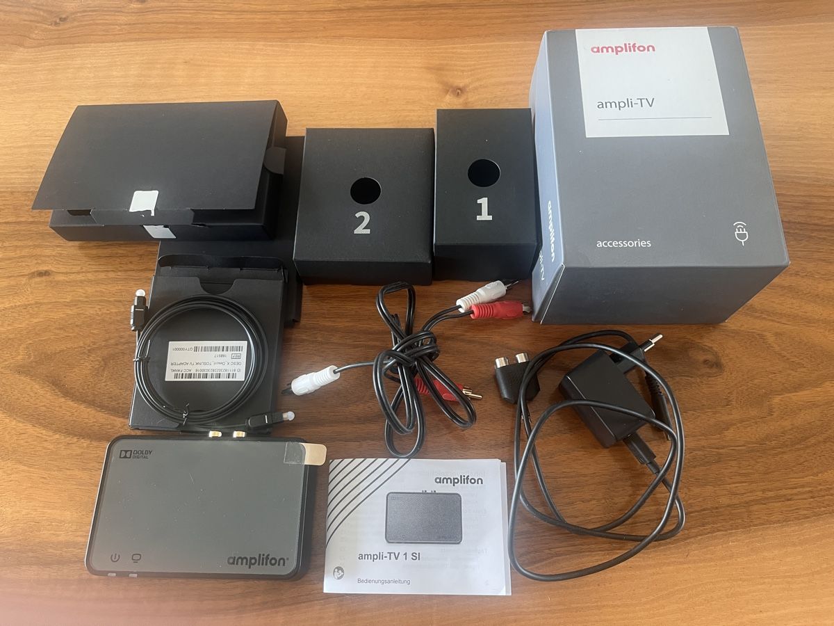 Amplifon Attrezzature mediche: Amplifon Hörgeräte TV Streamer – Usato da Laupen BE venduto da Rohe5500