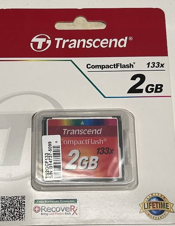 Schede di memoria: CompactFlash Cards 133, 2GB – Usato da Engelburg venduto da Yves043