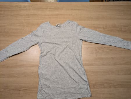 Damen Langarmshirt Grau Grösse M H&M Mama guter Zustand